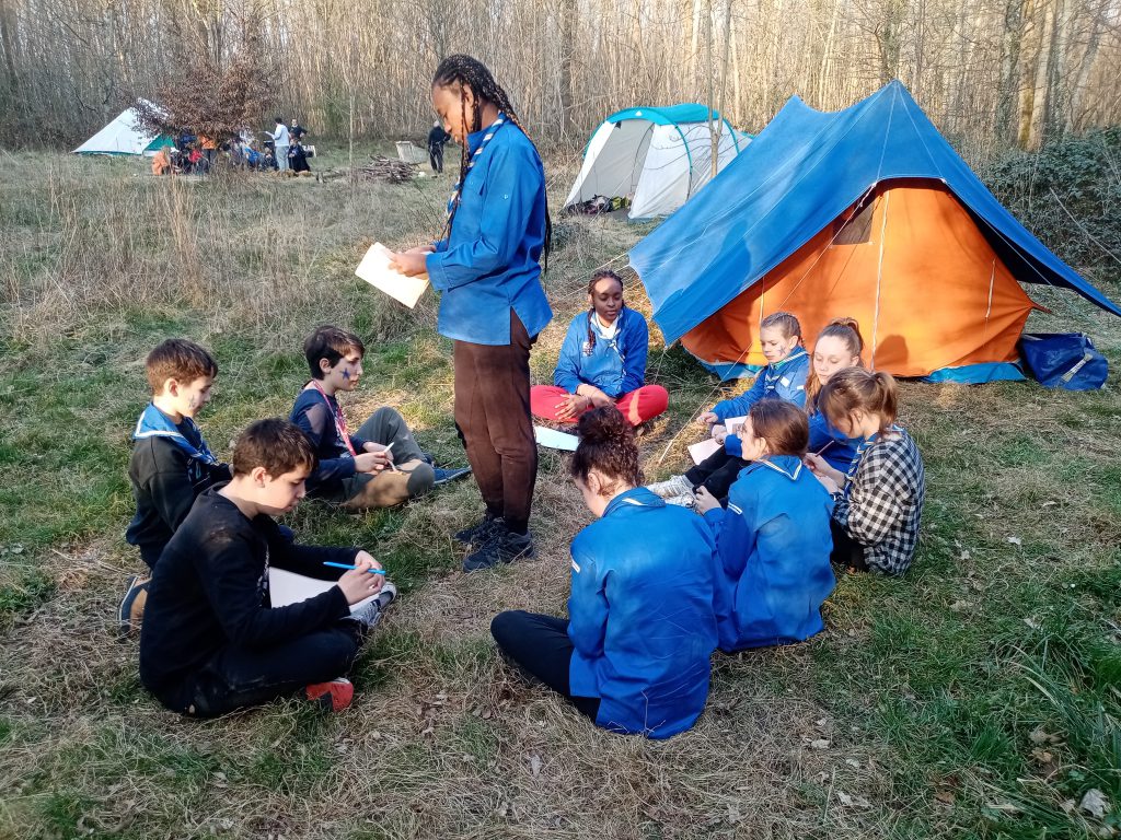 Scout de Coulommiers groupe scouts guides ronde camp promesse réflexion