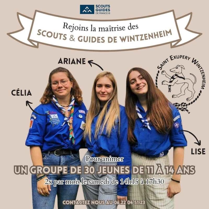 Rejoindre la maîtrise des scouts et guides de wintzenheim