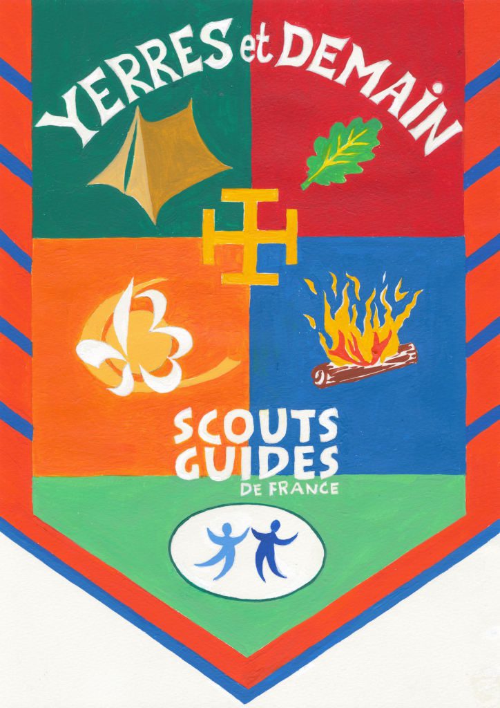 Bannière des Scouts de Yerres